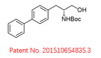 R-tert-butyl (1-([1,1’-biphenyl]-4-yl)-3-hydroxypropan-2-yl)carbamate