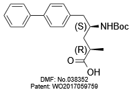 (2R,4S)-5-(Biphenyl-4-yl)-4-[(tert-butoxycarbonyl)amino]-2-methylpentanoic acid