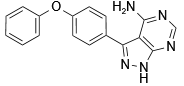 3-(4-phenoxyphenyl)-1H-pyrazolo[3,4-d]pyrimidin-4-amine